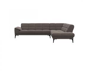 Flexlux Ecksofa Viale, Skandinavisches Design, In hochwertiger Verarbeitung