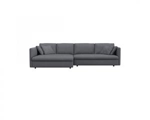 Flexlux Ecksofa Lovane, Skandinavisches Design, In hochwertiger Verarbeitung