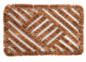 Bubble-Store Fußmatte Fußmatte Kokos mit Drahtgitter für innen & außen, , rechteckig, Höhe: 35 mm, Schmutzfangmatte, Indoor & Outdoor geeignet