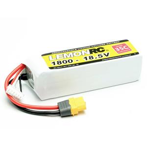 LemonRC Modellbau-Akkupack (LiPo) 18.5V 1800 mAh Zellen-Zahl: 5 35 C Softcase XT60
