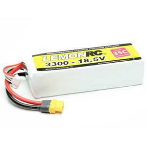 LemonRC LiPo accupack 18.5 V 3300 mAh Aantal cellen: 5 35 C Softcase XT60