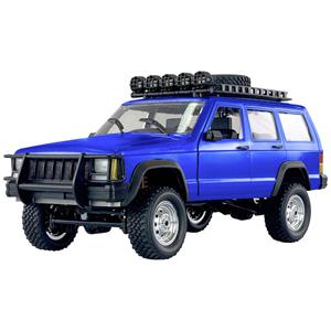 Amewi JC-X12 Scale Blauw Brushed 1:12 RC auto Elektro Terreinwagen 4WD RTR 2,4 GHz Incl. accu en lader
