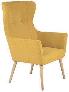 Home Style Fauteuil Cotto in mosterd geel