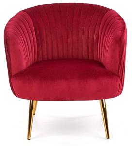 Home Style Fauteuil Crown in rood
