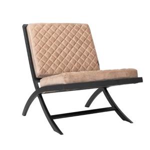 Bronx71 Design fauteuil Madrid velvet taupe