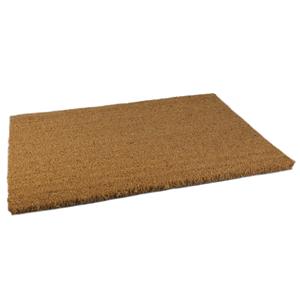 Brumag Anti sllip deurmat/vloermat pvc/kokos bruin 60 x cm voor binnen -