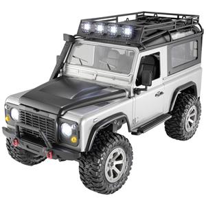 Reely Silber Brushed 1:16 RC Modellauto Elektro Crawler Allradantrieb (4WD) RtR 2,4GHz Inkl. Akku un