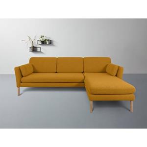 andas Ecksofa "Helsingborg", in skandinavischem Design, inkl. lose Zierkissen