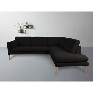 andas Ecksofa "Helsingborg", in skandinavischem Design, inkl. lose Zierkissen