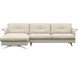 FLEXLUX Ecksofa "Glow", Skandinavisches Design, In hochwertiger Verarbeitung