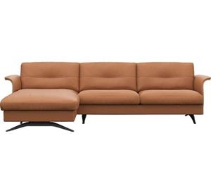 FLEXLUX Ecksofa "Glow", Skandinavisches Design, In hochwertiger Verarbeitung