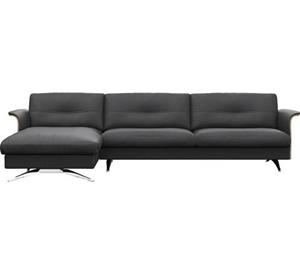 FLEXLUX Ecksofa "Glow", Skandinavisches Design, In hochwertiger Verarbeitung