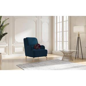 sit&more Sessel "Orient 12 V", inkl. 1 Zierkissen mit Strass-Stein, goldfabene Metallfüße