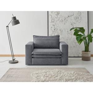 Places of Style Loveseat "PIAGGE", Hochwertiger Cord, trendiger Loveseat