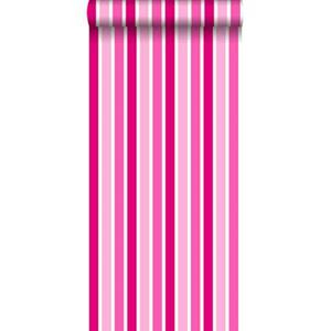 Esta Home ESTAhome behang strepen roze - 115818 - 53 cm x 10,05 m