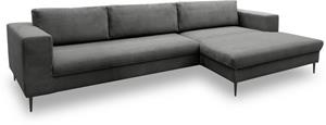 DOMO collection Ecksofa Modica, moderne Optik mit großzügiger Recamière, auch in Cord