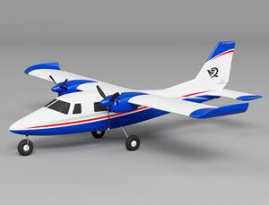Xfly P68 Twin 850MM Wingspan ARTF - Blauw