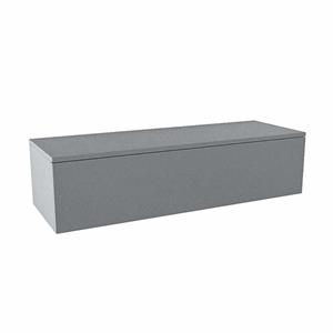 Mondiaz ALAN MODULE Wastafelonderkast - 120x41x30cm - 1 lade - push to open - Plata A45288Plata