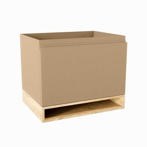 Mondiaz FLOTT wastafelonderkast - 60x45x50cm - 1 lade - softclose - Oro M41120Oro