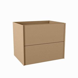 Mondiaz TENCE wastafelonderkast - 60x45x50cm - 2 lades - push to open - softclose - Oro M37163Oro