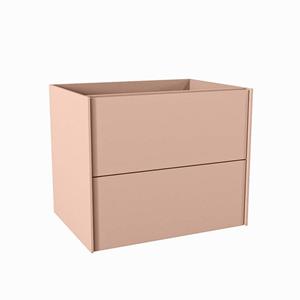 Mondiaz TENCE wastafelonderkast - 60x45x50cm - 2 lades - push to open - softclose - Rosee M37163Rosee