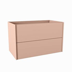 Mondiaz TENCE wastafelonderkast - 80x45x50cm - 2 lades - push to open - softclose - Rosee M37165Rosee