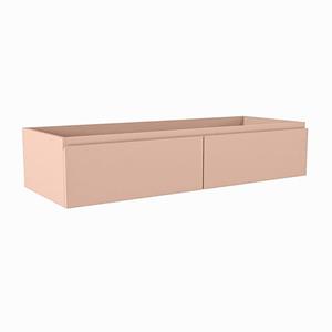 Mondiaz FOGE wastafelonderkast - 120x45x25cm - 2 lades - softclose - Rosee M44179Rosee