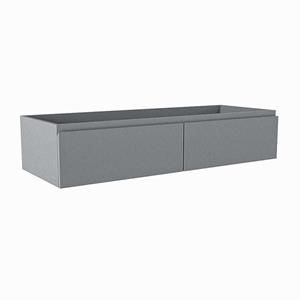 Mondiaz FOGE wastafelonderkast - 120x45x25cm - 2 lades - softclose - Plata M44179Plata