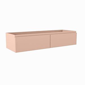 Mondiaz FOGE wastafelonderkast - 120x41x25cm - 2 lades - softclose - Rosee M44236Rosee