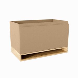 Mondiaz FLOTT wastafelonderkast - 80x45x50cm - 1 lade - softclose - Oro M41121Oro