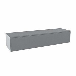 Mondiaz ALAN MODULE Wastafelonderkast - 150x41x30cm - 1 lade - push to open - Plata A45291Plata