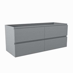 Mondiaz HAY wastafelonderkast - 120x45x50cm - 4 lades - softclose - Plata M45149Plata