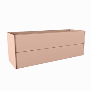 Mondiaz TENCE wastafelonderkast - 140x45x50cm - 2 lades - push to open - softclose - Rosee M37171Rosee