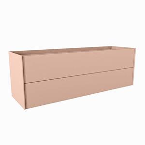 Mondiaz TENCE wastafelonderkast - 150x45x50cm - 2 lades - push to open - softclose - Rosee M37172Rosee