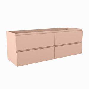 Mondiaz HAY wastafelonderkast - 140x45x50cm - 4 lades - softclose - Rosee M45159Rosee