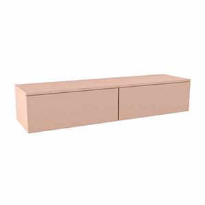 Mondiaz ALAN MODULE Wastafelonderkast - 150x41x30cm - 2 lades - push to open - Rosee A45295Rosee