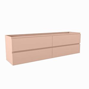 Mondiaz HAY wastafelonderkast - 170x40x50cm - 4 lades - softclose - Rosee M45246Rosee