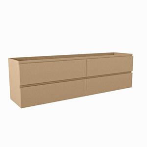 Mondiaz HAY wastafelonderkast - 170x40x50cm - 4 lades - softclose - Oro M45246Oro