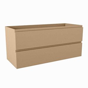 Mondiaz HAY wastafelonderkast - 110x45x50cm - 2 lades - uitsparing rechts - softclose - Oro M45128Oro