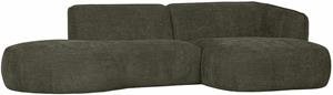 Hoekbank Polly Chaise Longue Rechts - Warm Groen