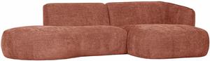 Hoekbank Polly Chaise Longue Rechts - Roze