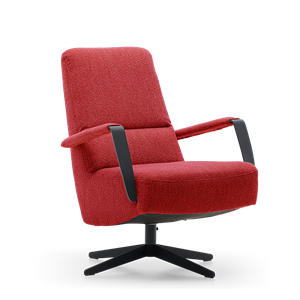 Prominent Fauteuil X-108 Rood Stof