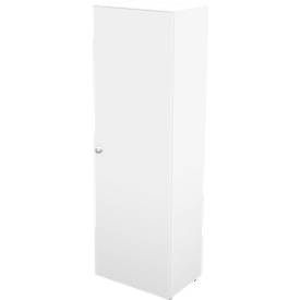 Schäfer Shop Genius Garderobekast TETRIS WALL, 1 legbord, deuraanslag rechts, B 600 x D 440 x H 1880 mm, wit