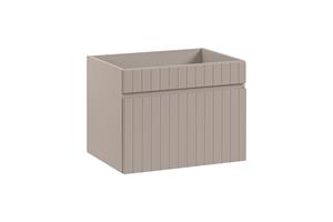 Comad Iconic Cashmere FSC onderkast met ribbelfront 60cm taupe