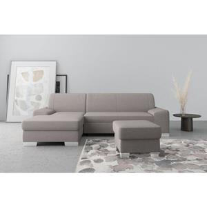 DOMO collection Ecksofa Anzio, wahlweise mit Bettfunktion und Federkern