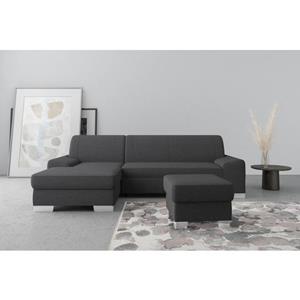 DOMO collection Ecksofa Anzio, wahlweise mit Bettfunktion und Federkern