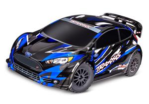 Traxxas Ford Fiesta ST Rally 4x4 BL2-S brushless RTR - Blauw