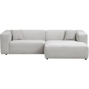 andas Polsterecke "BAKELS", Ecksofa-Set (incl. Hocker) im trendigen Megacord