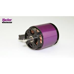 Hacker A40-10L V4 14-Pole Brushless elektromotor voor vliegtuigen kV (rpm/volt): 500 Aantal windingen (turns): 10