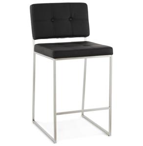 KokoonDesign Counter chair Wobbe barkruk zwart